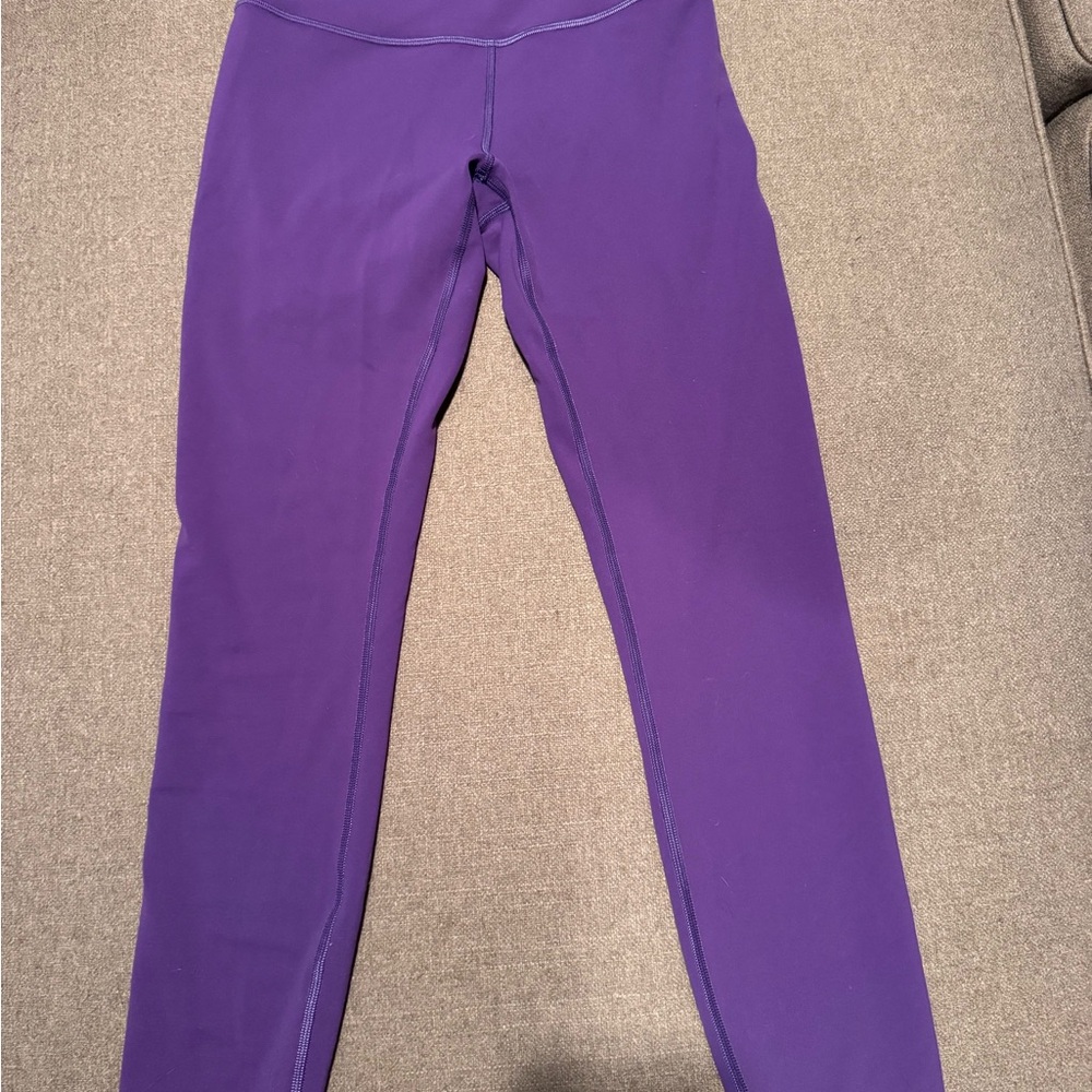 Lululemon Wunder Under Atomic Purple sz 6 Active Leggings